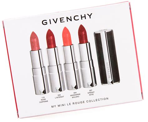 Givenchy Holiday 2019 Le Rouge Mini Lipstick Set Review